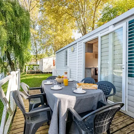 Mobil Home 6 Pers, Terrasse, Vue Riviere - Api-1-52-734