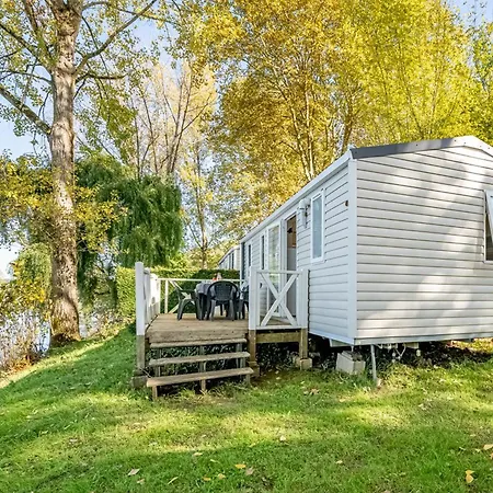 Mobil 6 Pers, Terrasse, Vue Riviere - Api-1-52-734 مكان تخييم *