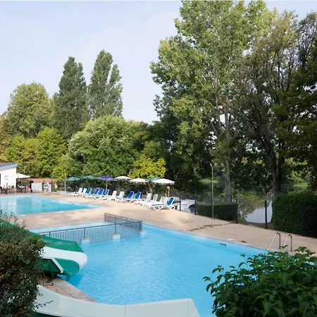 Campsite Mobil Home 6 Pers, Terrasse, Vue Riviere - Api-1-52-734 Badefols-sur-Dordogne
